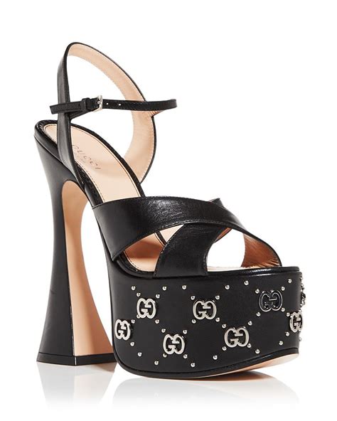 gucci flat sandals sale|gucci high heels sandals.